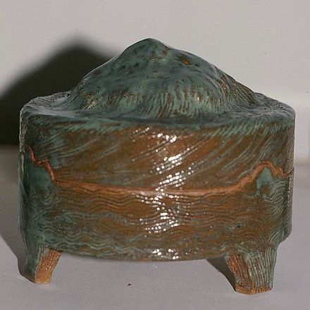 "Mountain Container" 7 " X 6" tall